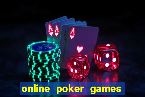 online poker games on pc