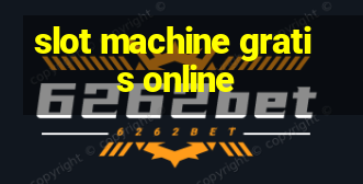 slot machine gratis online