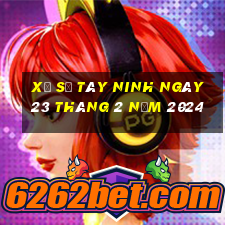 xổ số tây ninh ngày 23 tháng 2 năm 2024