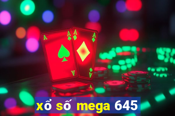 xổ số mega 645