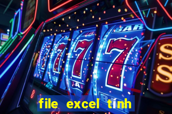 file excel tính dầm bẹt