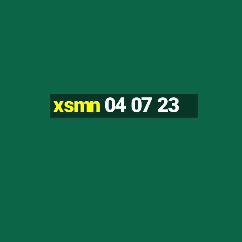 xsmn 04 07 23