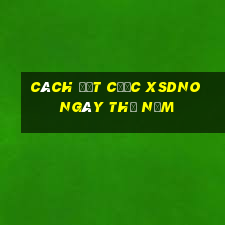 Cách đặt cược XSDNO ngày thứ năm