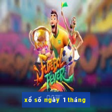 xổ số ngày 1 tháng