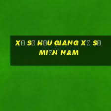 xổ số hậu giang xổ số miền nam