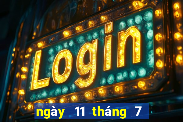 ngày 11 tháng 7 xổ số bến tre