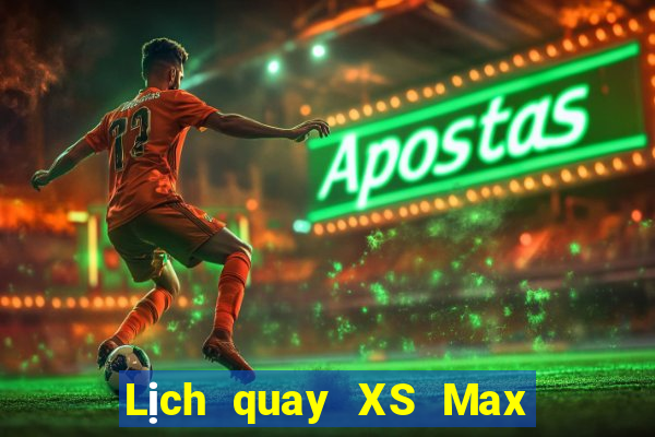 Lịch quay XS Max 3D ngày 14