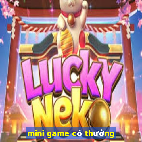 mini game có thưởng