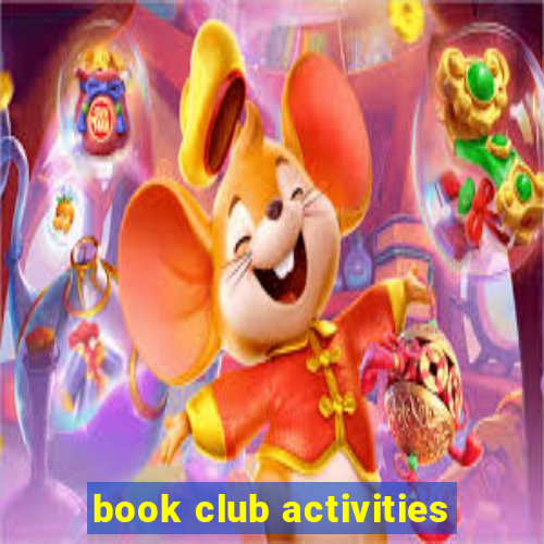 book club activities