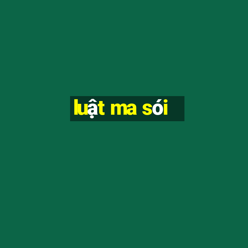 luật ma sói