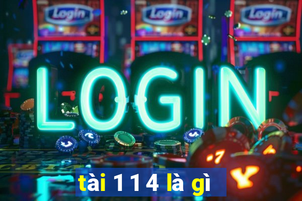 tài 1 1 4 là gì