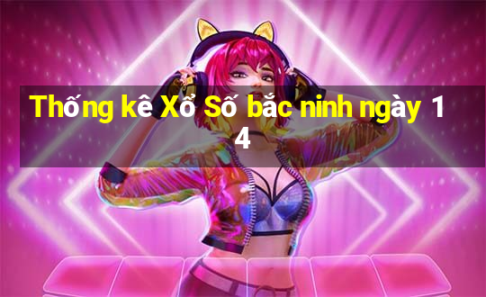 Thống kê Xổ Số bắc ninh ngày 14