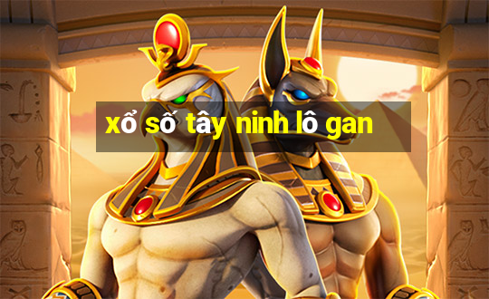 xổ số tây ninh lô gan