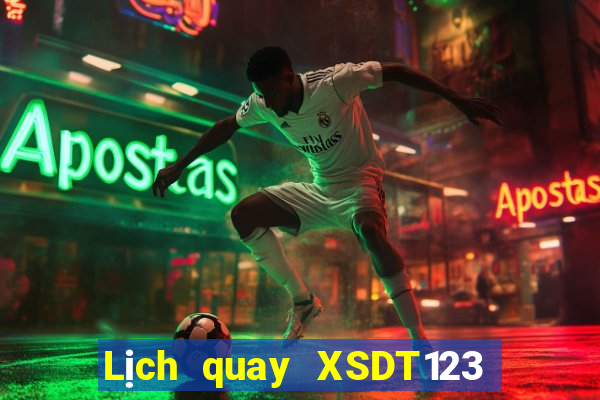 Lịch quay XSDT123 ngày thứ năm