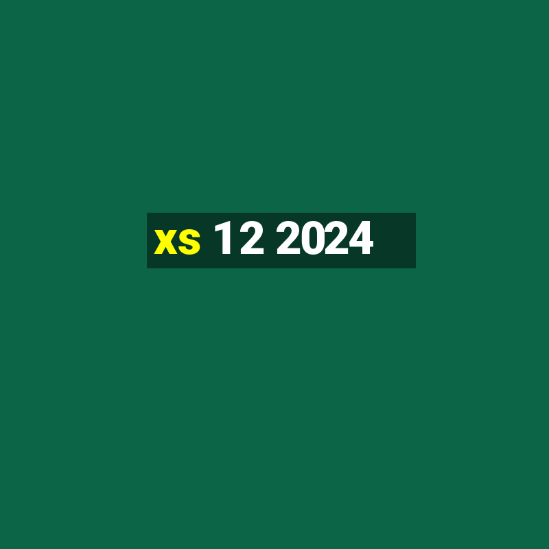 xs 1 2 2024