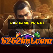 các game pc hay