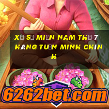 xổ số miền nam thứ 7 hàng tuần minh chính