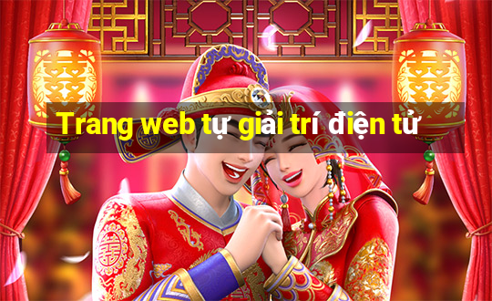 Trang web tự giải trí điện tử