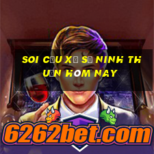 soi cầu xổ số ninh thuận hôm nay