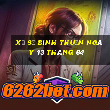 xổ số bình thuận ngày 13 tháng 04