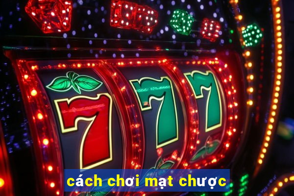 cách chơi mạt chược