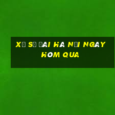 xổ số đài hà nội ngày hôm qua