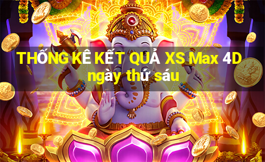 THỐNG KÊ KẾT QUẢ XS Max 4D ngày thứ sáu