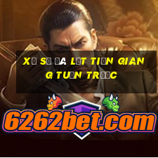 xổ số đà lạt tiền giang tuần trước