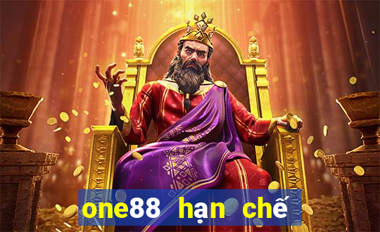 one88 hạn chế màu đỏ