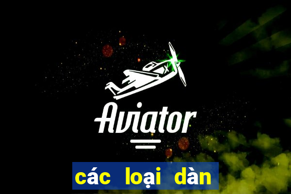 các loại dàn đặc biệt