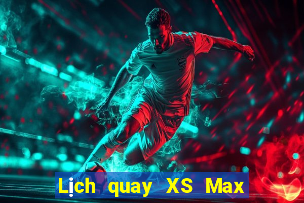 Lịch quay XS Max 4D Thứ 6