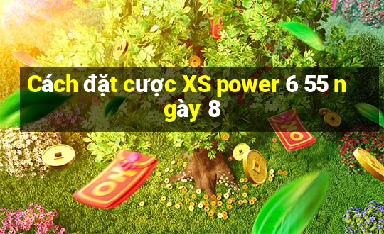 Cách đặt cược XS power 6 55 ngày 8