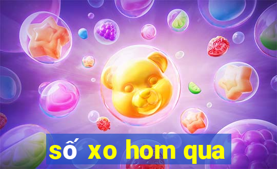 số xo hom qua