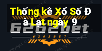 Thống kê Xổ Số Đà Lạt ngày 9