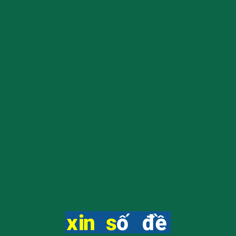 xin số đề miền nam