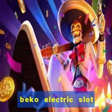 beko electric slot in cookers