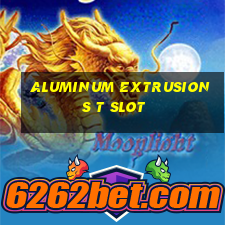 aluminum extrusions t slot