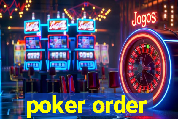 poker order