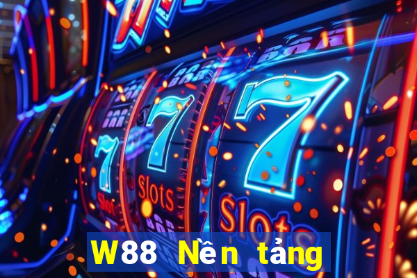 W88 Nền tảng cờ bạc trực tuyến đại phát