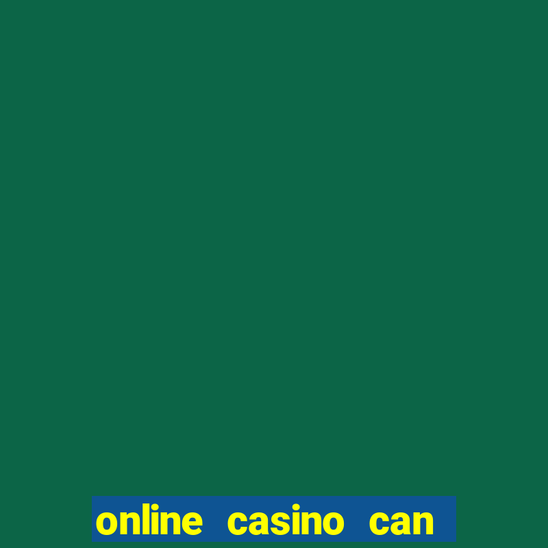 online casino can you win