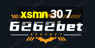 xsmn 30 7