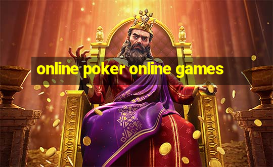 online poker online games