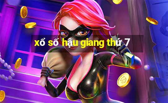 xổ số hậu giang thứ 7