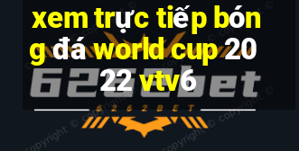 xem trực tiếp bóng đá world cup 2022 vtv6