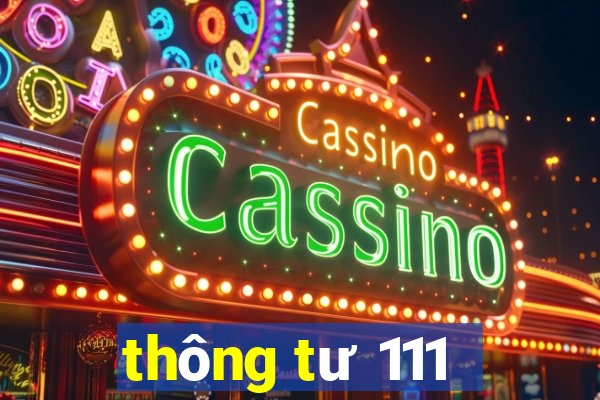 thông tư 111