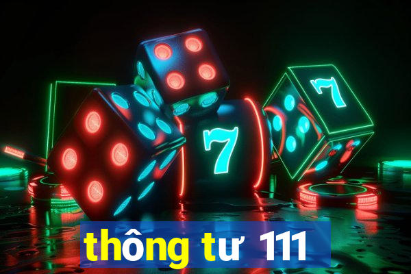 thông tư 111