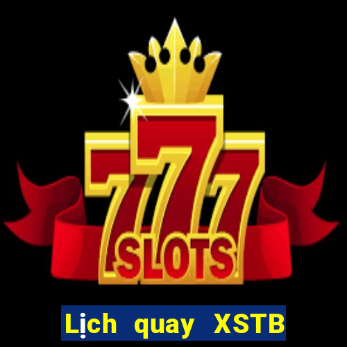 Lịch quay XSTB ngày 23