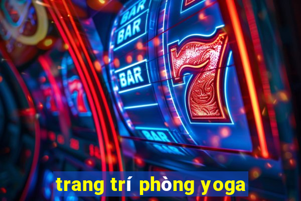 trang trí phòng yoga