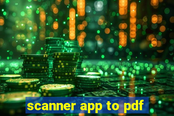 scanner app to pdf