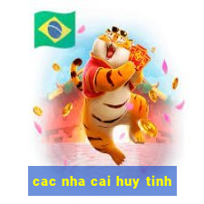 cac nha cai huy tinh